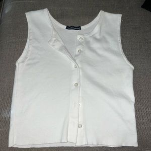 White Brandy Melville tank top